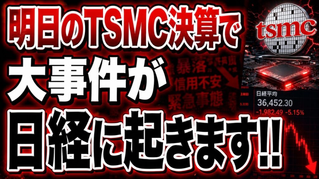 【速報】ASML超絶決算で日経どうなる⁈明日さらにエグイ展開に