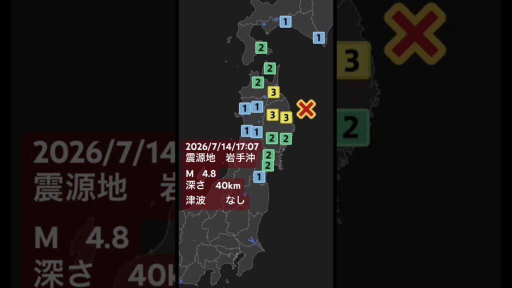NBS震源・震度情報