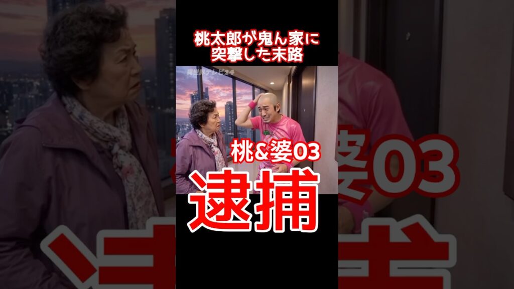 【放送事故】鬼のタワマン凸で警察呼ばれてガチギレされる桃太郎の裏側ｗ　#異世界 #コメディ #ヤバい #パロディ