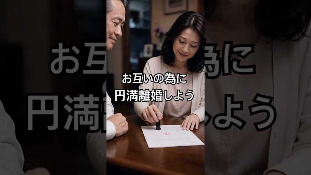 「お互いのために円満離婚しよう」と嘘を吐き、退職金を隠した夫の末路 #shorts #スカッとする話 #逆転劇 #ショートドラマ