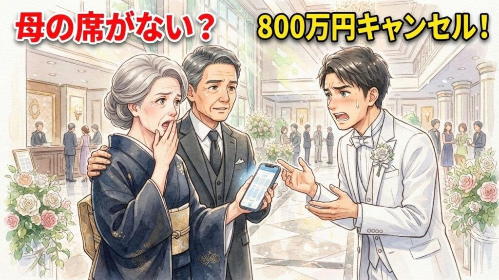 息子の結婚式で私の席がない？800万の契約を取り消した結果…