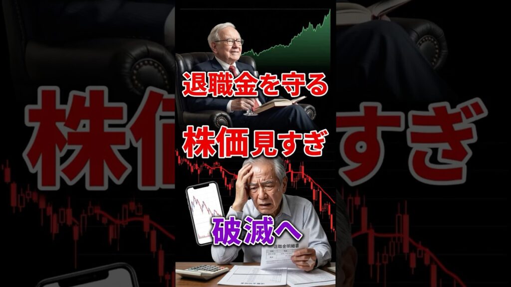 【注意】なぜ退職後に株価を見すぎると危険なのか？ #お金 #資産形成#老後 #投資