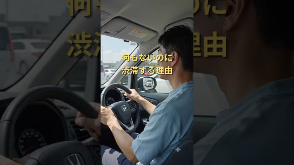 何もないのに渋滞する理由