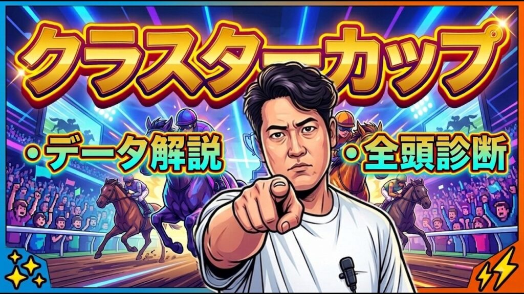【クラスターカップ2026】★5は1頭だけ。過去10年データで全頭マッチ度診断【盛岡ダ1200】