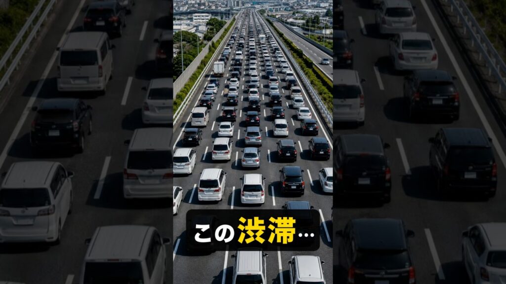 渋滞の先頭、実は何も起きてないことがあります