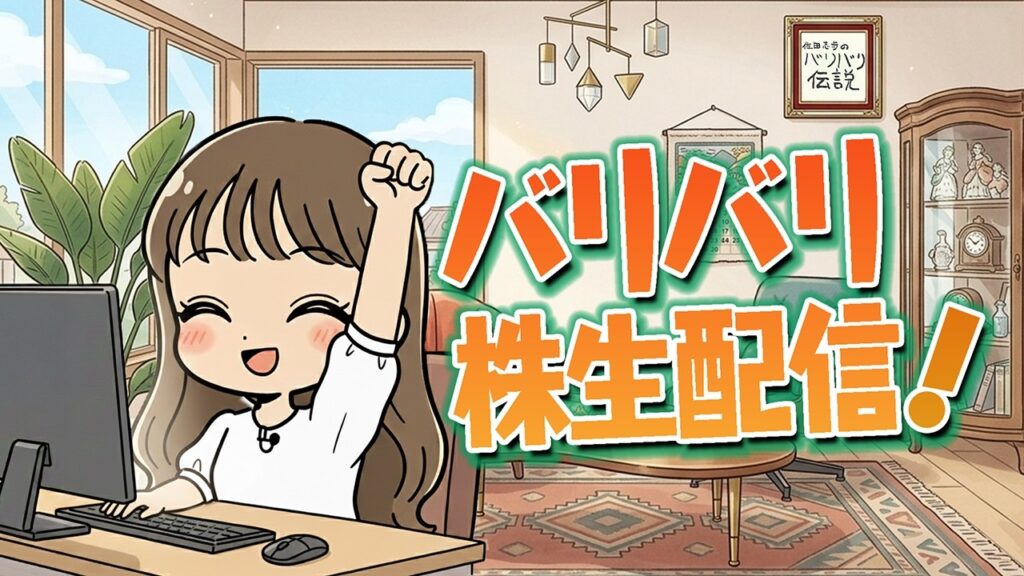 バリバリ株生配信！