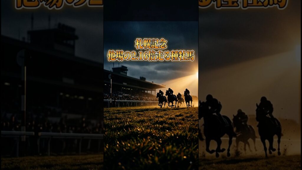 札幌記念、洋芝適性指数ランキング公開 #競馬 #競馬予想 #札幌記念