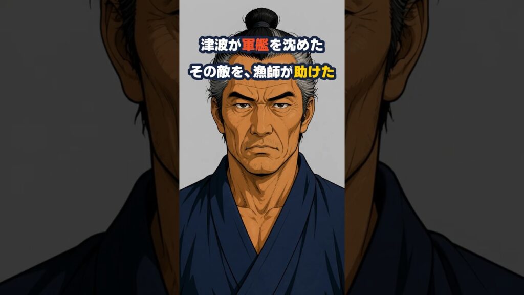 津波が"軍艦"を沈めた。その敵を、漁師が助けた。安政東海地震【生き延びろ日本史⑲】