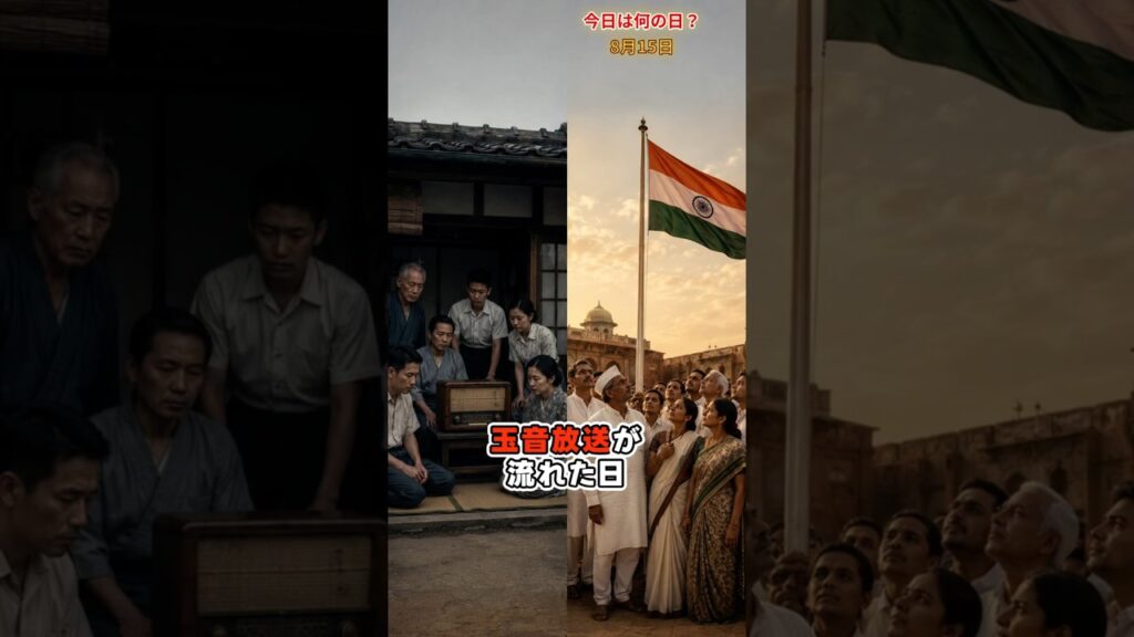 365History【今日は何の日?】戦争の終わりと独立の始まりが重なった8月15日 #8月15日 #今日は何の日 #歴史