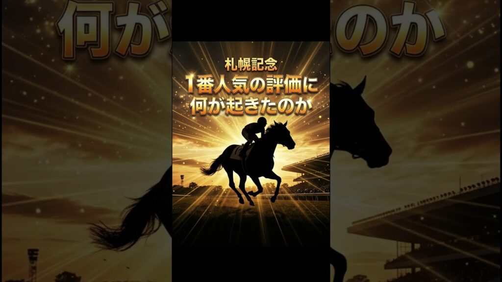 札幌記念、1番人気アドマイヤテラの誤算 #競馬 #競馬予想 #札幌記念