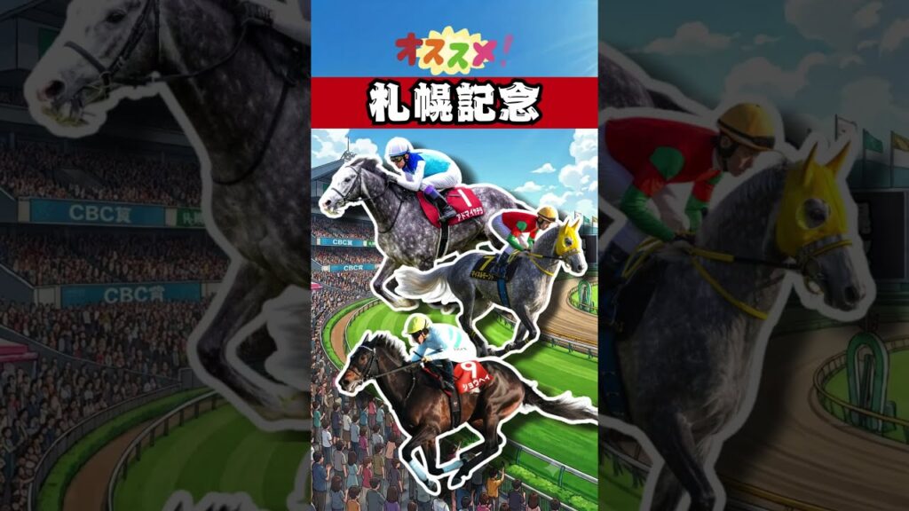🏇競馬外人!札幌記念(G2) 徹底予想! #競馬 🏇競馬外人!札幌記念(G2) 徹底予想! #競馬