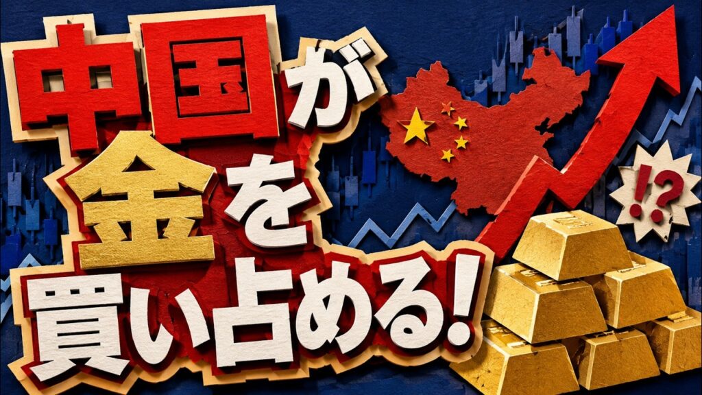 中国が金を買い占める！金価格が急騰した本当の理由｜中央銀行と「脱ドル」の裏側