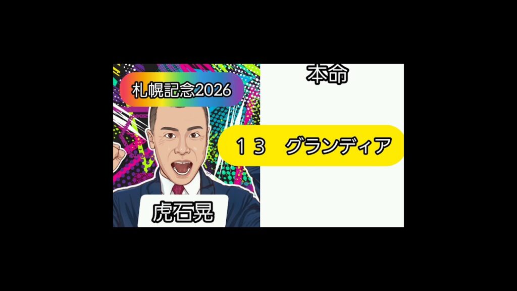 札幌記念2026 芸能人予想家競馬予想まとめ