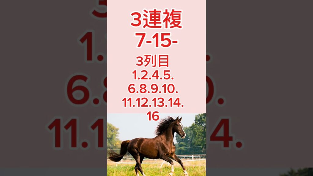 札幌記念Ｇ３競馬予想