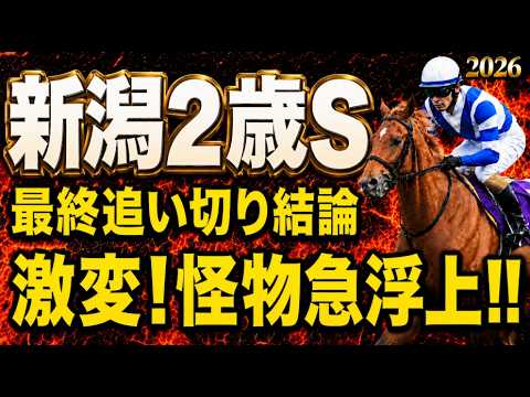 【新潟２歳ステークス2026競馬予想】水曜最終追い切り評価｜有力馬診断｜軍師AI競馬予想｜レッチュベルク、トウシンマジックの上位陣は？本命候補に異変！最終追いで急浮上した馬は？有力馬を徹底比較
