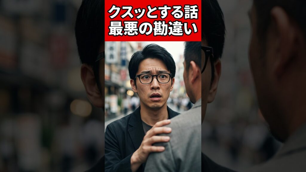 【放送事故】「お前誰だよ！」通報不可避！視力の悪さが招いた最悪の勘違い