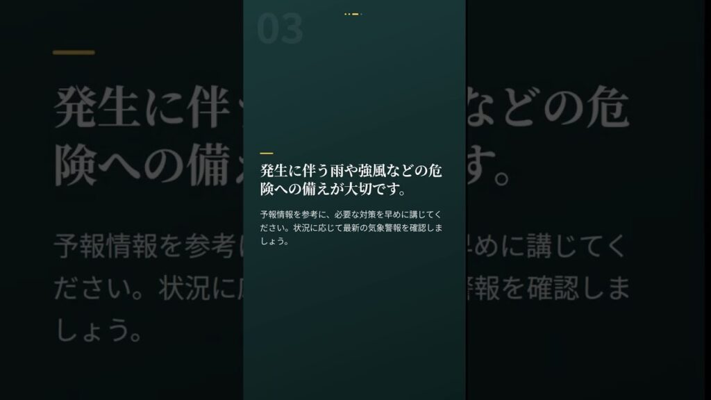 台風解析・予報情報（５日予報）（Ｈ３０） #Shorts