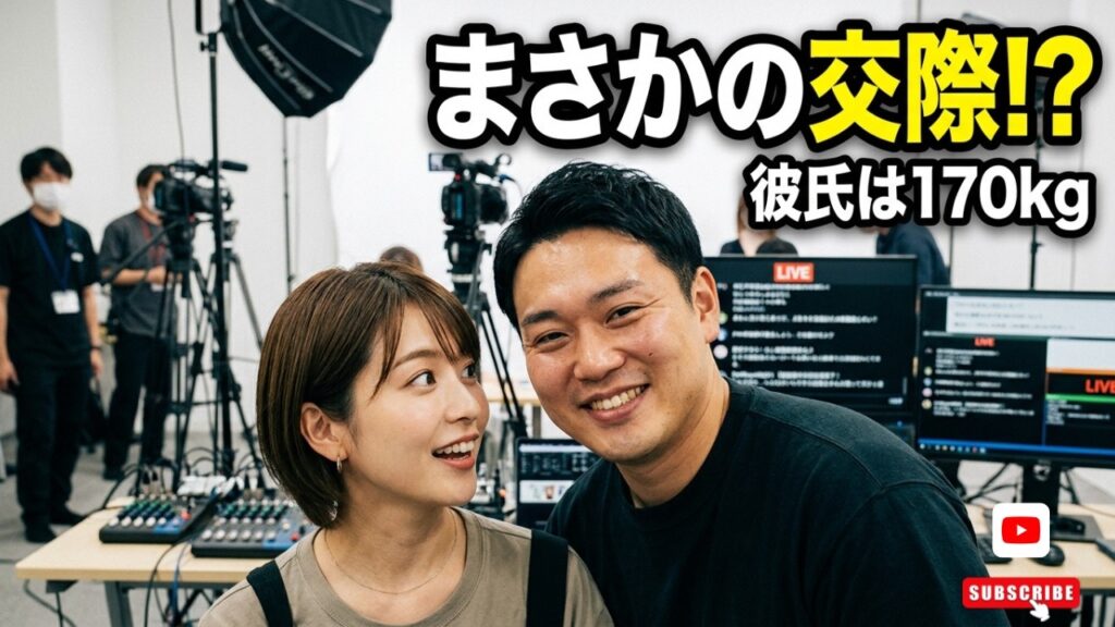 【衝撃】坂口杏里が交際発表！彼氏は体重170kgの人気配信者ぱるぱる…まさかのキス＆結婚宣言に騒然！