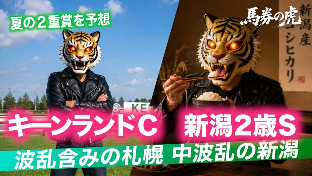 【キーンランドC ・新潟2歳S 競馬予想】馬券生活者の競馬予想 #競馬データ分析 #競馬