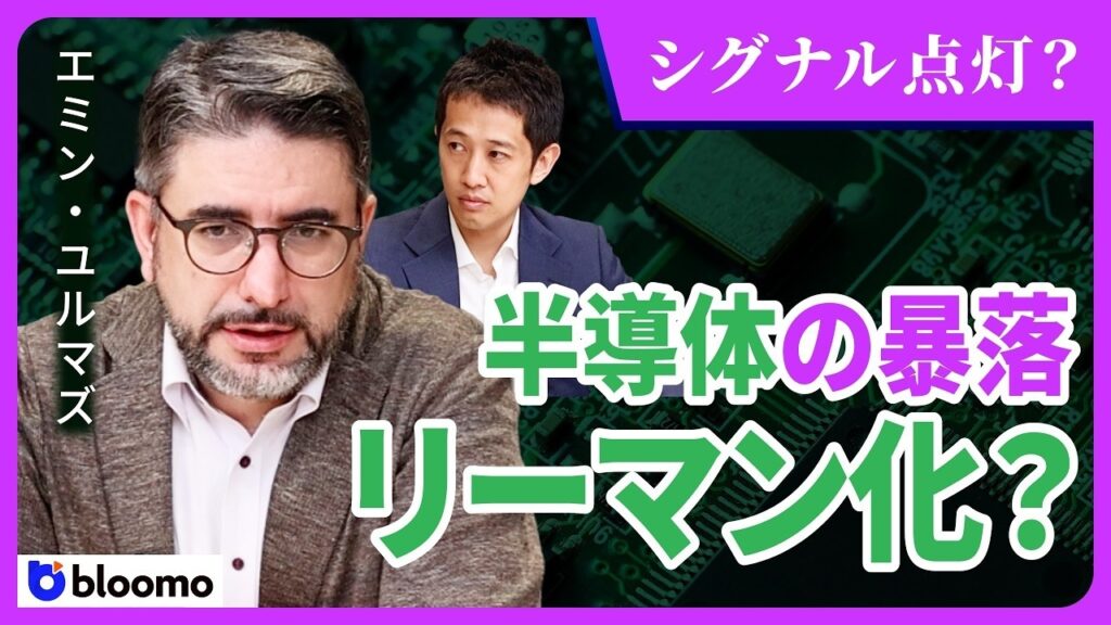 【エミン・ユルマズ】'靴磨き少年'点灯？'半導体株の暴落'は「リーマンの二の舞」か？