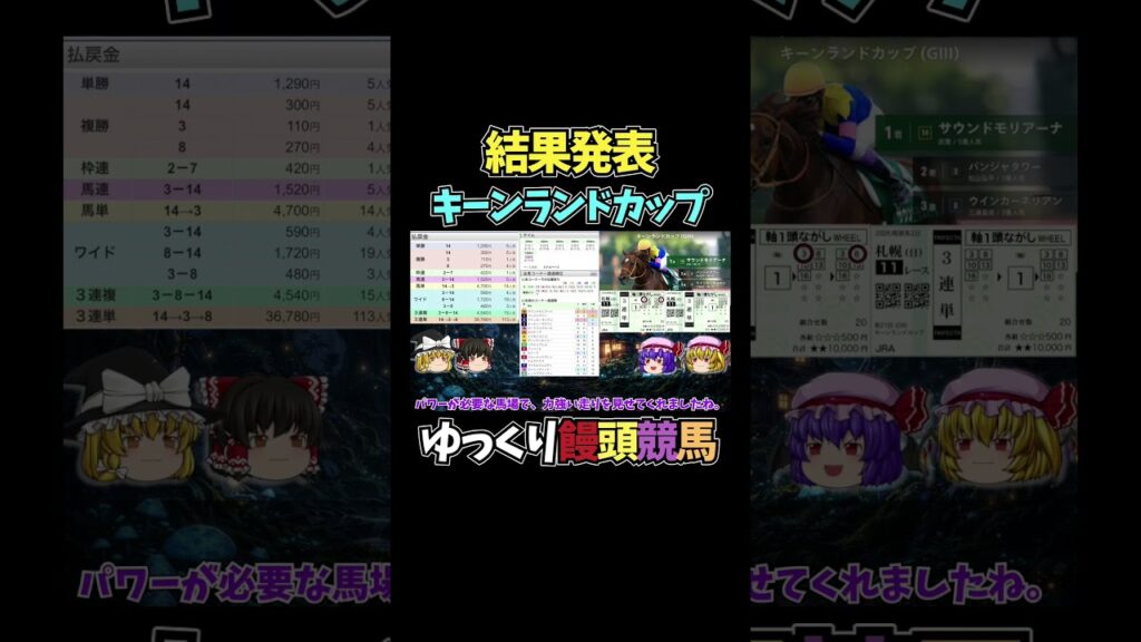 キーンランドカップ　2026【競馬予想・結果発表】
