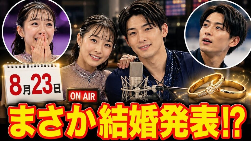 【まさか結婚発表!?】りくりゅうが8月23日のラジオ出演で重大発表？三浦璃来＆木原龍一の“未来”に注目集まる💍✨