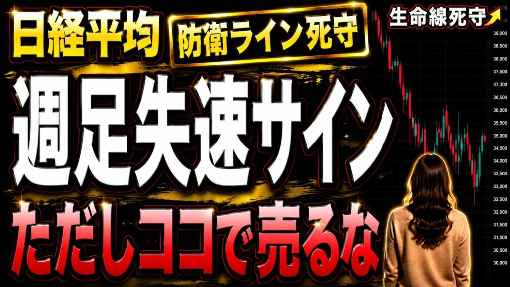 【日経平均×ドル円】7万円挑戦は失敗、週足に長い上ヒゲ...ここ割ると64,000割れます｜#日経平均株価 　#日経平均先物 　#日経225 どこまで 上がる 下がる 今後 予想