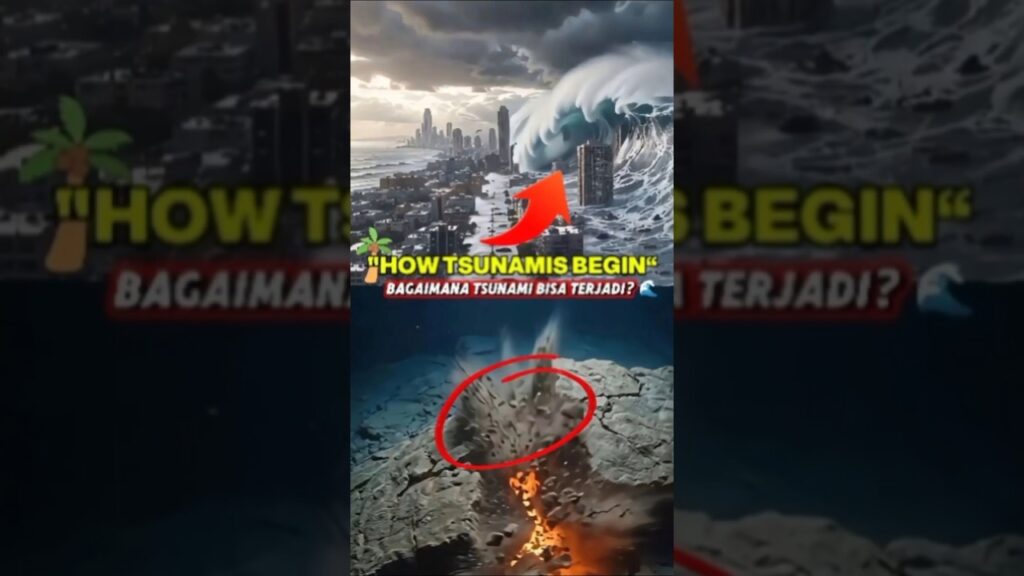Bagaimana Tsunami Bisa Terjadi? Begini Proses Terjadinya Tsunami