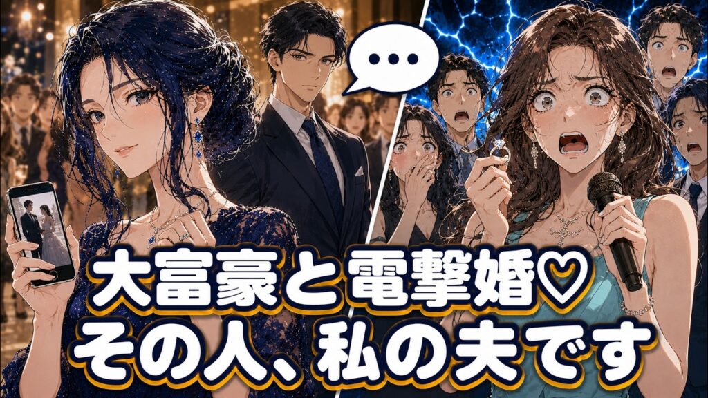 【LINE】同僚の送別会で突然の結婚宣言「転勤先で現地の大富豪と電撃婚するの♡」私「その人、私の夫なんだけど」→その場にいた全員が凍りついたwww
