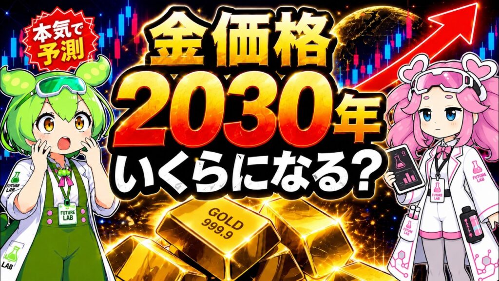 金は2030年にいくらになる？今から買うと遅いのか本気で予測