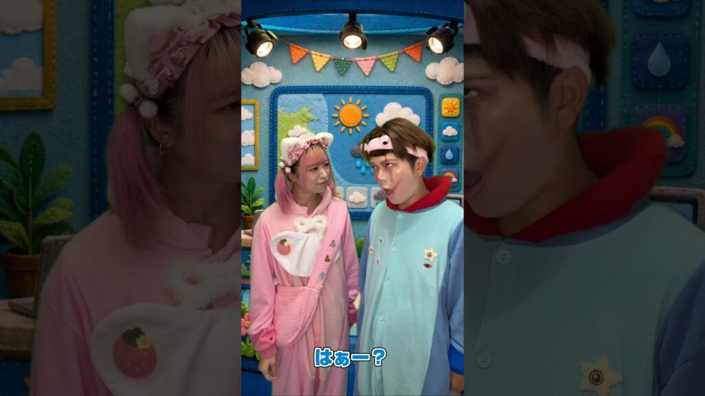『えりにゃん 天気予報 晴れにゃん！』#お笑い芸人 #夫婦 #吉本興業 #コント #パペットえりにゃん