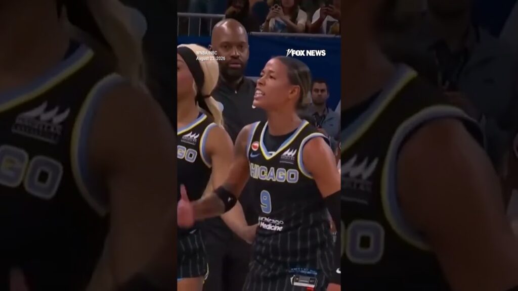 WATCH: Enes Kanter Freedom EJECTED from WNBA game after heated exchange #shorts #foxnews #sports