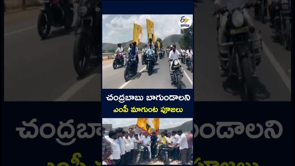 చంద్రబాబు బాగుండాలని | ఎంపీ మాగుంట పూజలు#magunta