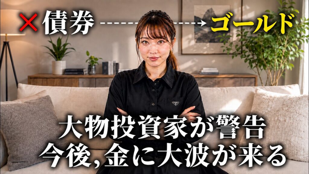 金（ゴールド）を買え。と有名投資家のダリオが明言 今後、金に上昇の大波が再び来る理由を専業投資家が本音で解説します。