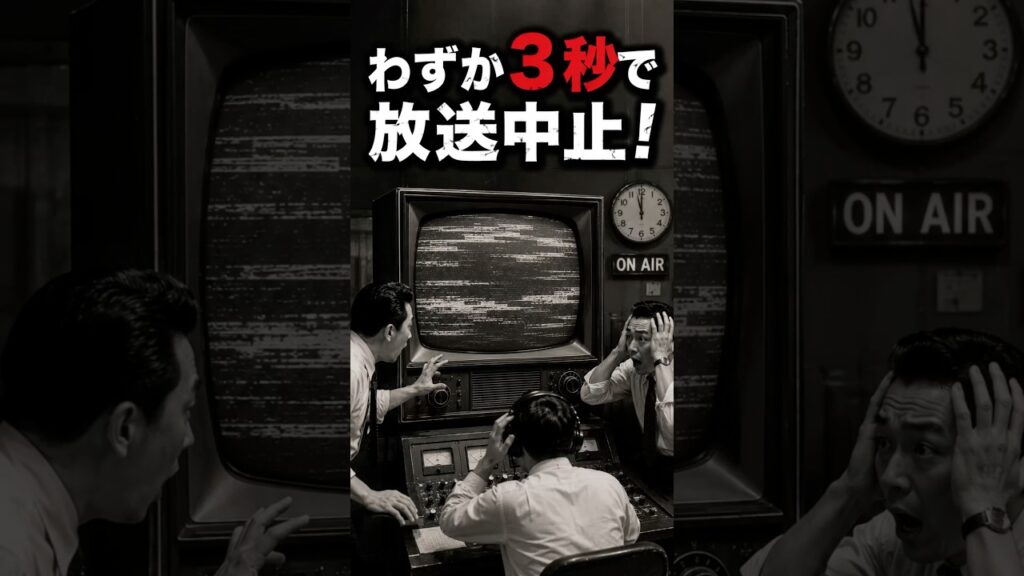 「日本初のテレビCMは、わずか3秒で放送中止になった」