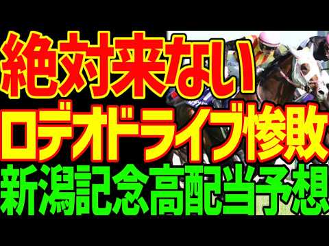【新潟記念予想】ノーザンファームとルメールの誤算…ロデオドライブは絶対に来ない！理由は天気！アーバンシック、ドゥレッツァ59キロは？新潟記念の新セオリー発見！2026年新潟記念予想動画【競馬ゆっくり】