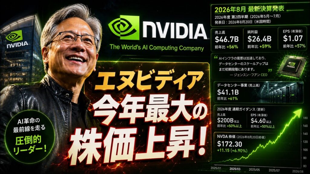 【買場到来】エヌビディア株価急騰!負の遺産を完全払拭! 【買場到来】エヌビディア株価急騰!負の遺産を完全払拭!