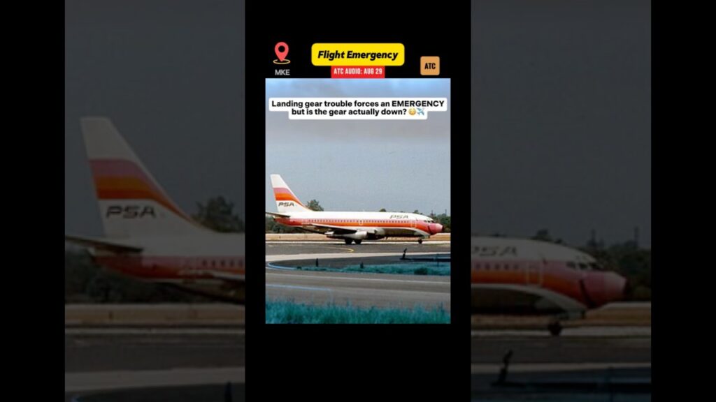 “We’re Declaring an Emergency” — Blue Streak 5474 Reports Landing Gear Problem @AmericanAirlines