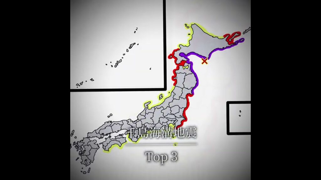 大津波警報の範囲がでかいとされてる地震ランキング#地理系 #地理系を救おう #地理系はエンタメ #地理 #地震