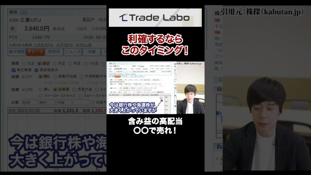含み益たっぷりの高配当株はこう売れ【総まとめ】#short 含み益たっぷりの高配当株はこう売れ【総まとめ】#short