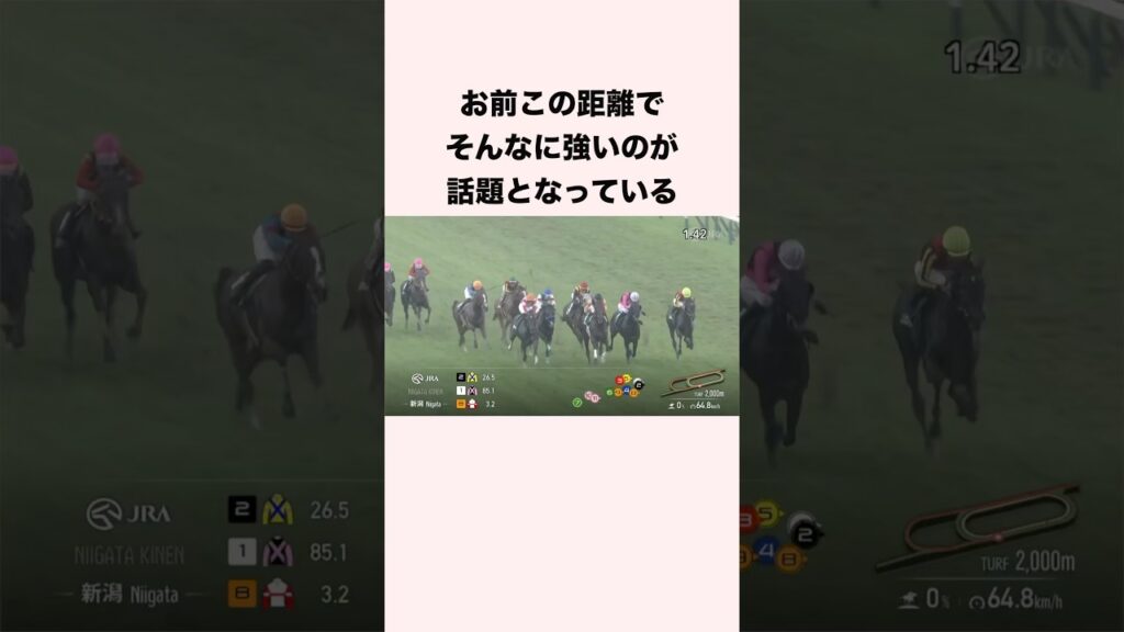 お前この距離でそんなに強いのが話題となっている #競馬 #競馬予想 #shorts