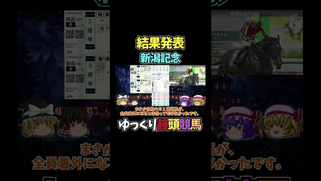 新潟記念　2026【競馬予想・結果発表】