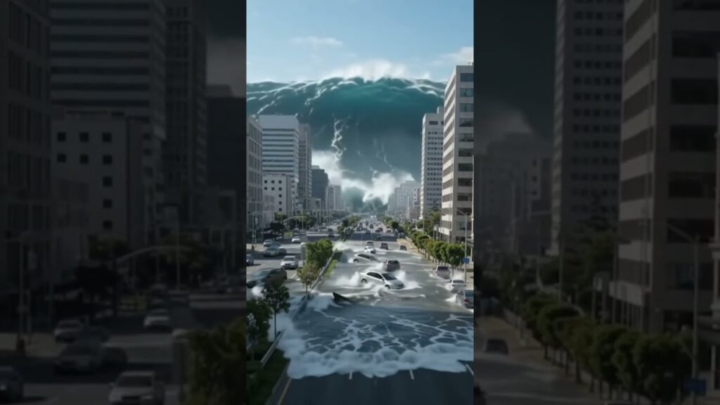 Giant Tsunami Destroys Entire City | Realistic Disaster Simulation Giant Tsunami Destroys Entire City | Realistic Disaster Simulation
