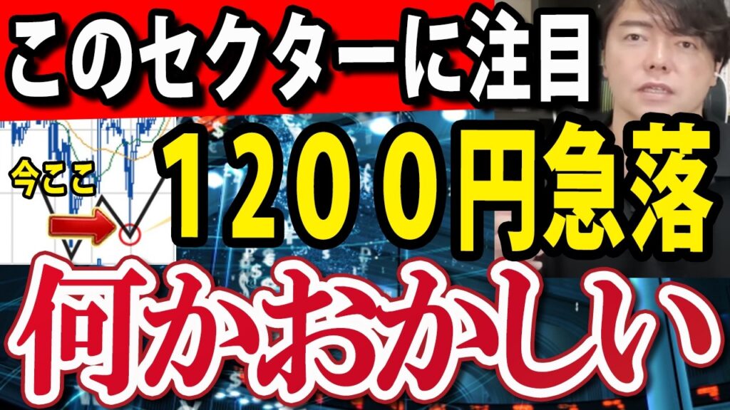【今後予測】日経平均一時1200円下落もTOPIX上昇！今、日本株どこに向かってる？！