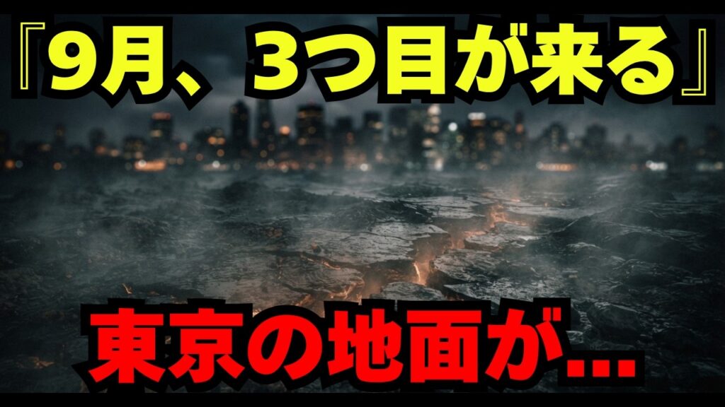 2026年9月、3つ目が来ます…44日前に置かれた"6と7"は、もう2つとも埋まりました【都市伝説 予言 ミステリー】