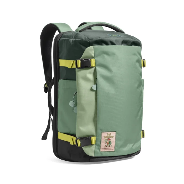 緑色のTrail WanderedコラボNavigator-T66 40Lバックパック