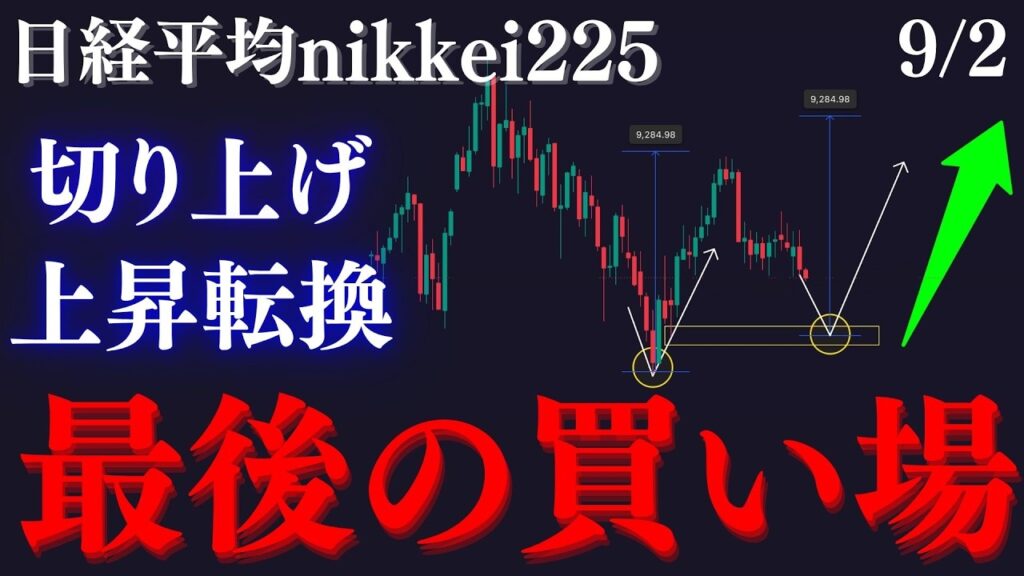 【⚠️日経平均”最後の買い場”に…】三尊は否定される!?必ず買い支えが入る絶好反発ポイントと買い手終了の合図を解説:RedのNikkei225テクニカル徹底分析/手トレード法 【⚠️日経平均”最後の買い場”に...】三尊は否定される!?必ず買い支えが入る絶好反発ポイントと買い手終了の合図を解説:RedのNikkei225テクニカル徹底分析/手トレード法