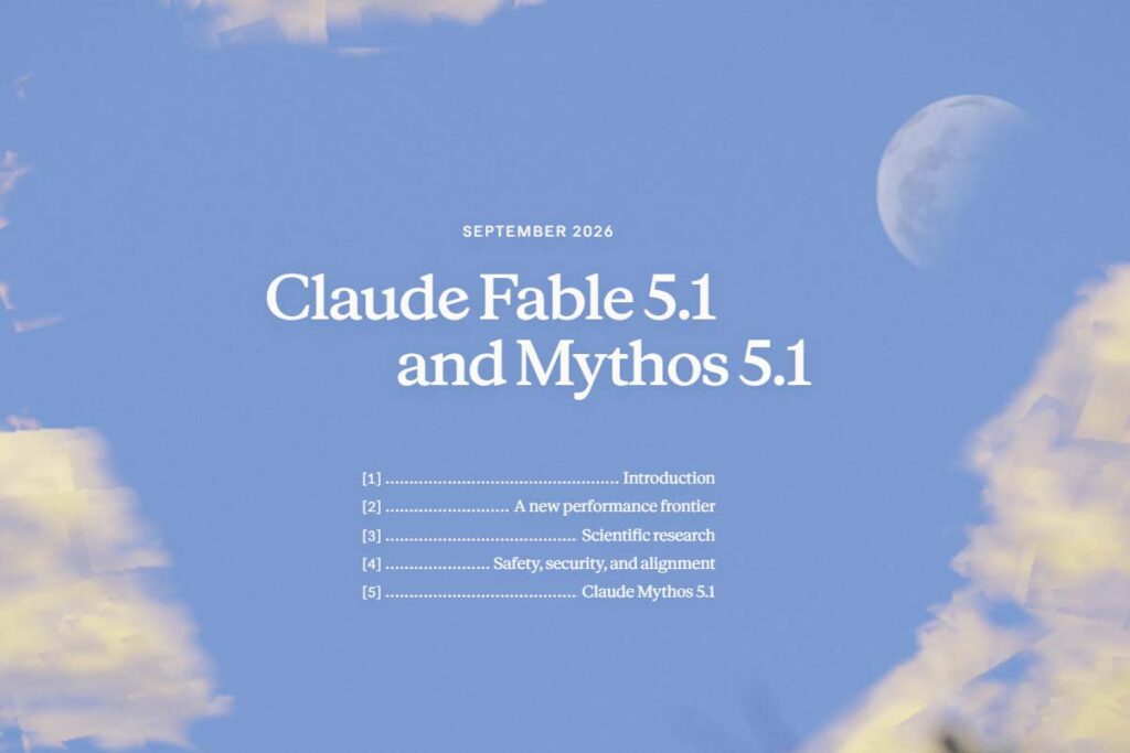 アンソロピック、最上位モデル「Fable 5.1」公開　性能を大幅向上 - Impress Watch