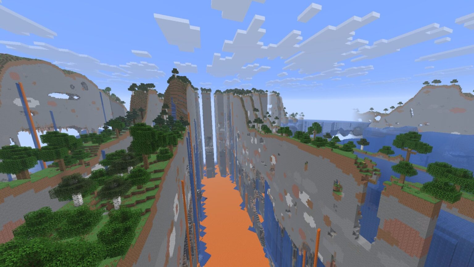 『マインクラフト』最新開発版にて「ファーランド」を復活させる“隠しオプション”が見つかる。約15年ぶりに姿をあらわす、幻の地 - AUTOMATON
