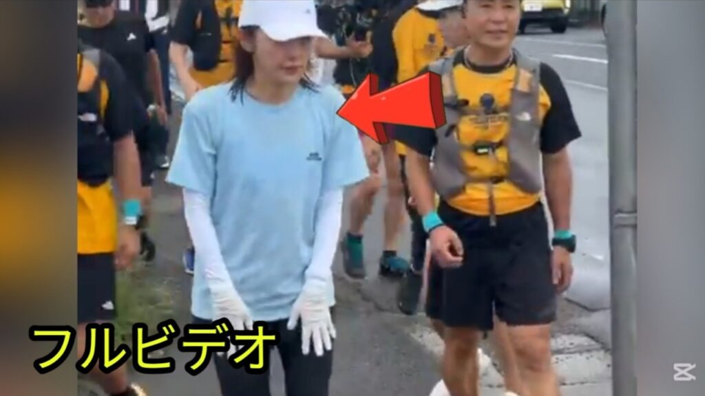 星野真里「24時間テレビ」80km完走！ゴール直前に乱入者…プラカード男の騒動が話題に